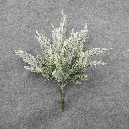[XB8006] CEDAR PINE BUSH X7 15" W/SNOW
