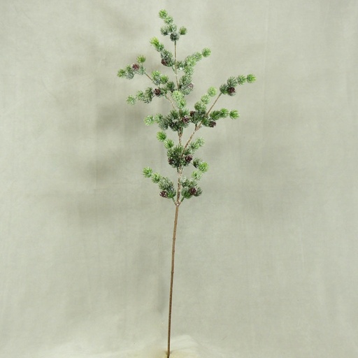 [XE69] PINE/CONE PLASTIC SPRAY 35"
