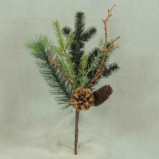 [XG386] PINE MIXED & CONE SPRAY 17"