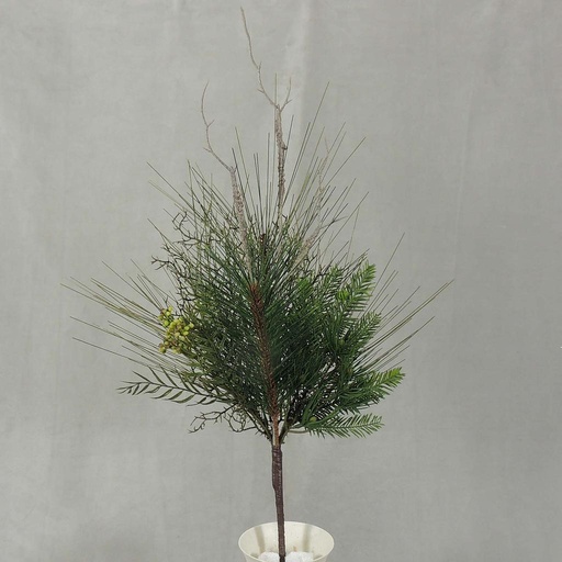 [XR4015] MIXED PINE SPRAY X3 25"