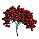 [XE44] BERRIES BUNDLE X12 8-10mm RED