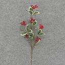 [XL6011] BERRY CLUSTER SPRAY X3 19" w/HOLLY