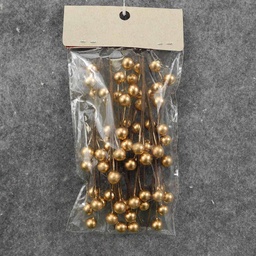[XL8074-GLD] BERRY PICKS IN BAG 6" (8/BAG)  GOLD