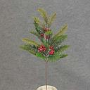 [XE5040] BERRY/HEMLOCK/HOLLY SPRAY 20"