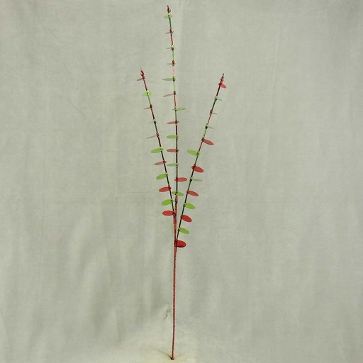 [XB62] SEQUIN CHRISTMAS SPRAY X3 33.5"