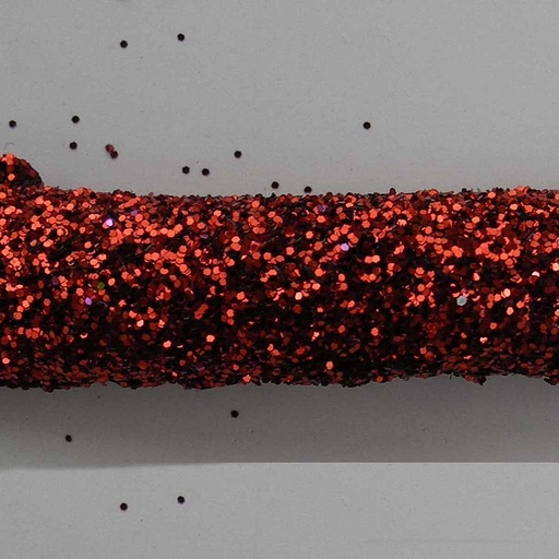 [XL8043-RED] GLITTER ROPE GARLAND 177"  RED