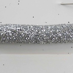 [XL8043-SIL] GLITTER ROPE GARLAND 177&quot;  SILVER