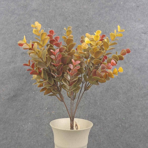 [SBF9027-AUT] EUCALYPTUS BUSH X6 12" AUTUMN MIX