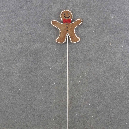 [XA9016] GINGERBREAD MAN PICK 20"