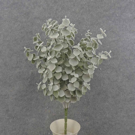 [XE9010] EUCALYPTUS BUSH X6 19" FLOCKED