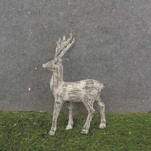 [XE9054] REINDEER STANDING 9" ART.BARK