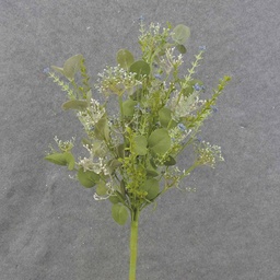 [SA0015] SEEDED FOLIAGE BUSH 23" W/EUCALYPTUS