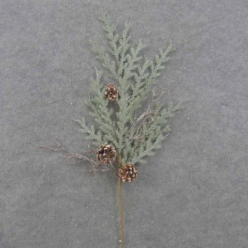 [XL0022] 28" PINE SPRAY W/CONES & TWIGS