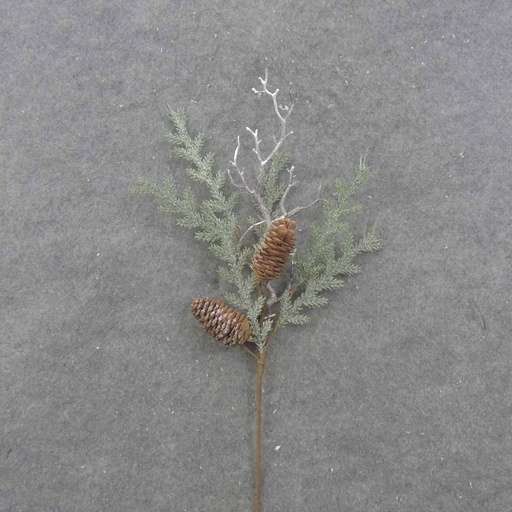 [XL0023] 18" PINE PICK W/CONES & TWIGS