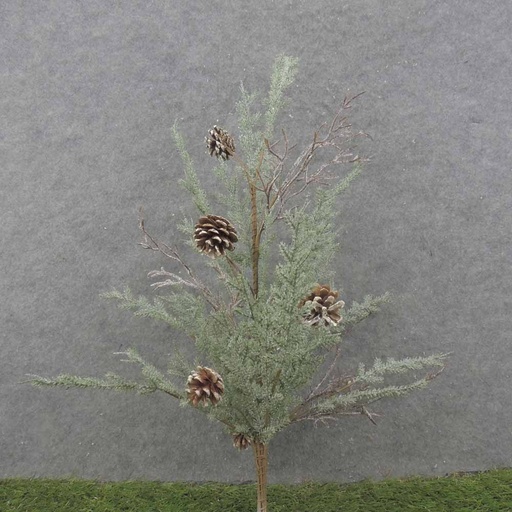 [XL0025] 25.5" PINE TREE W/CONES & TWIGS