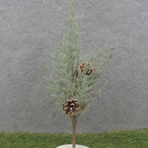 [XL0026] 18" PINE TREE W/CONES & TWIGS