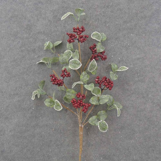 [XA0059] 28" LEAF & BERRY SPRAY