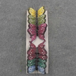 [BN503115] 2.75&quot; SCALLOPTAIL BUTTERFLY 6-ASST