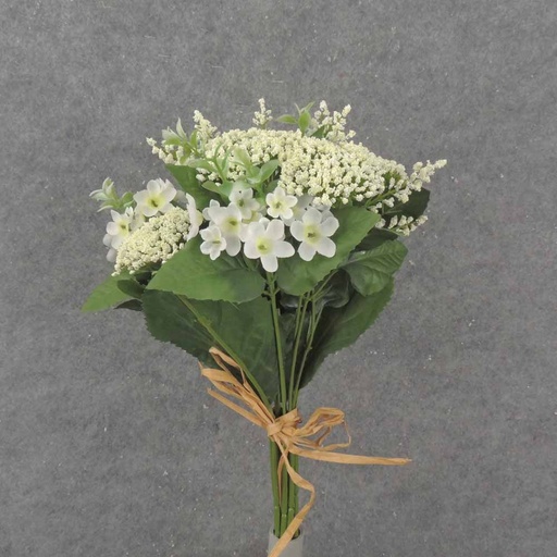 [SB1000-CWT] 13" WAXFLOWER, HEATHER & QAL BUNDLE X10 CREAM/WHITE