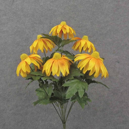 [SB1003-GYL] 18.5" RUDBECKIA BUSH X9 GOLDEN YELLOW