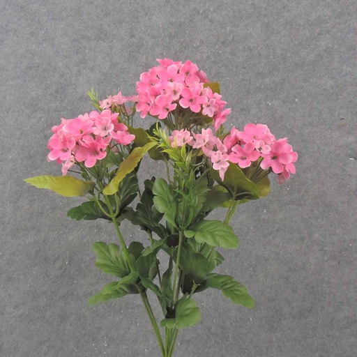[SB1005-PNK] 17" WAXFLOWER BUSH X10 PINK