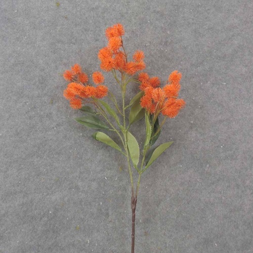 [SB1041-ORG] 30" THISTLE SPRAY X 3 ORANGE