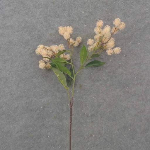 [SB1041-BEI] 30" THISTLE SPRAY X 3 BEIGE