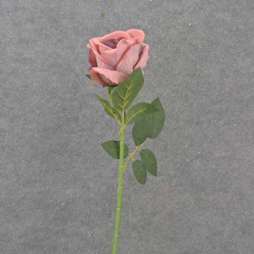 [SB1046-MAV] 20" OPEN ROSE STEM MAUVE