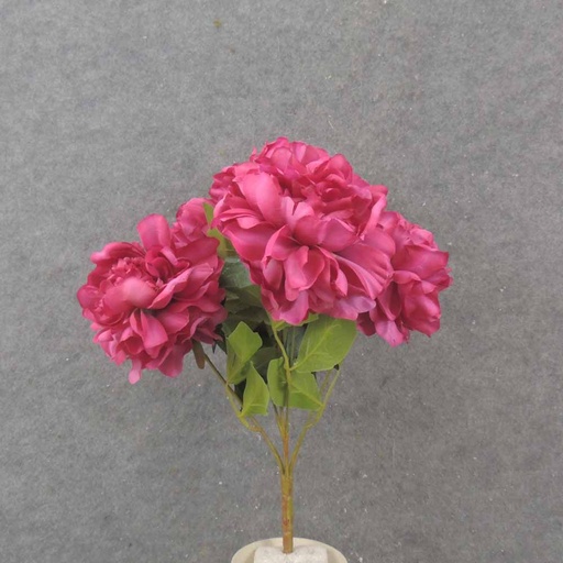 [SB1048-BEA] 17.5" PEONY BUSH X 5 BEAUTY