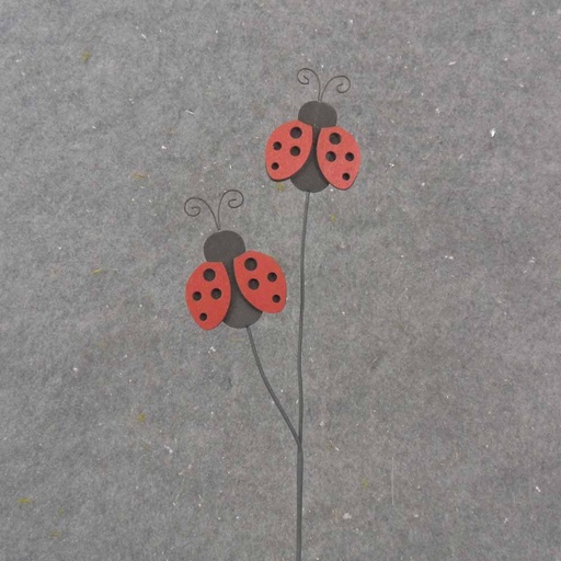 [SA1047] 14.5" LADYBUG PICK X2