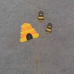 [SA1042] 16.5" BEE PICK X2 W/BEE HIVE