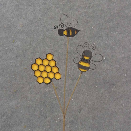 [SA1043] 17" BEE PICK X2 W/HONEYCOMB