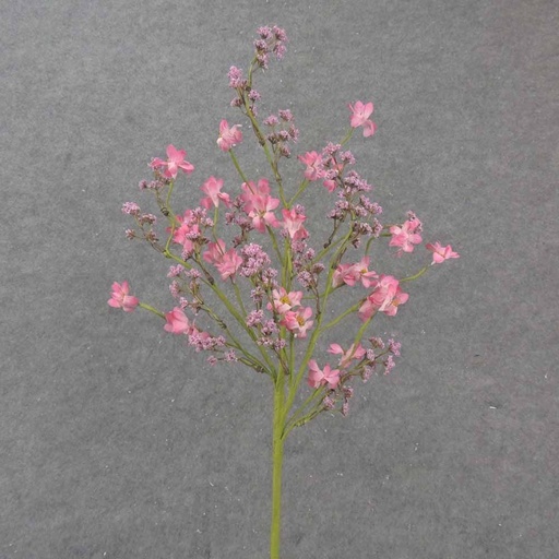 [SA1031-PNK] 28" BERRY & BLOSSOM SPRAY PINK