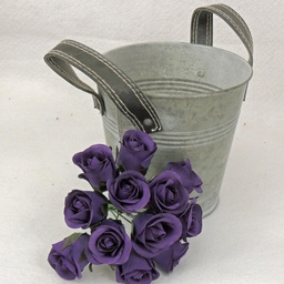 [S42099-PUR] ROSE SWEETHEART PICK  PURPLE (1 DZ/POLY BAG)