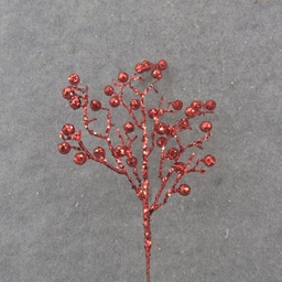 [XA1000-RED] 16" GLITTER BERRY PICK RED