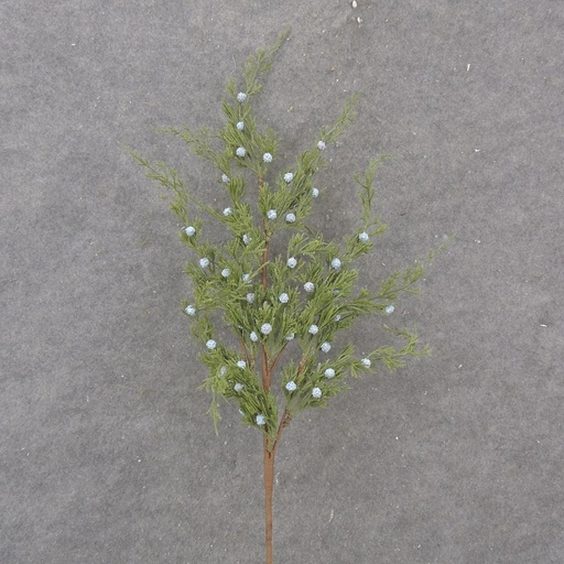 [XA1077] 27" JUNIPER SPRAY W/ BERRIES