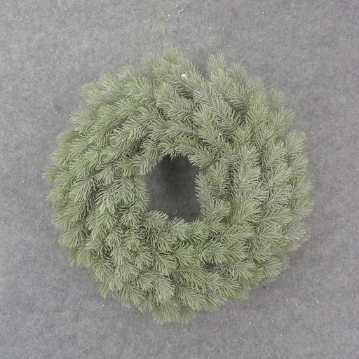 [XA1079] 16" PINE WREATH DUSTY GREEN