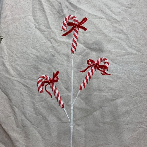 [XA1106] 26" CANDYCANE SPRAY X3