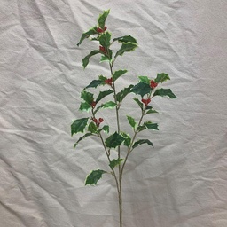 [XB1003-VAR] 25" HOLLY SPRAY X3 VARIGATED (41 LVS)