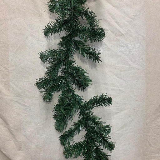 [XB1014] 9' PINE GARLAND (50 TIPS)