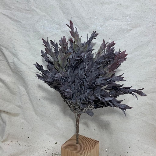[SBF1008-PUR] 15" TEA LEAF BUSH PURPLE