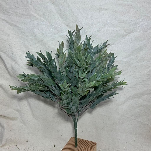 [SBF1008-GRN] 15" TEA LEAF BUSH GREEN