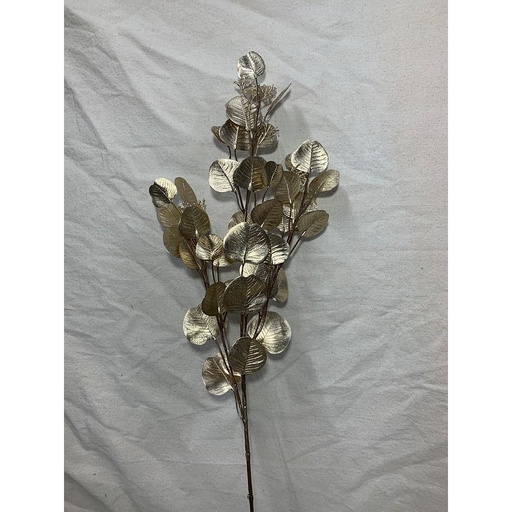 [XB1020-PTN] 33" METALLIC EUCALYPTUS SPRAY PLATINUM