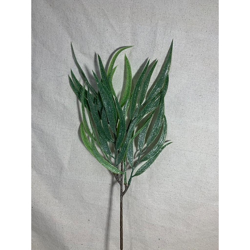 [XB1022] 16" FROSTED EUCALYPTUS STEM X8