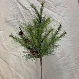 [XB1036] 34&quot; MIXED PINE STEM W/ CONE