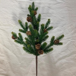 [XB1038] 19" PINE STEM W/ CONE