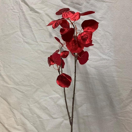 [XB1051-RED] 30.5" EUCALYPTUS STEM RED