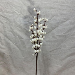 [XB1053-WHT] 17&quot; BERRY SPRAY X3 WHITE