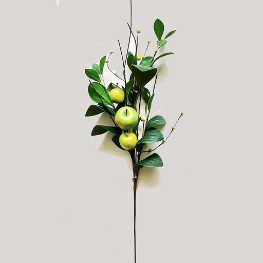 [SL2604] 30" APPLE SPRAY W/ BERRIES GREEN