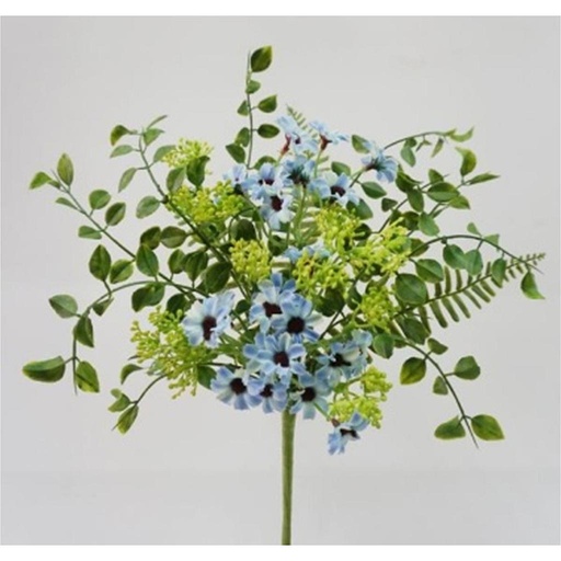 [SA2039-BLU] 14" DAISY & FERN PICK BLUE